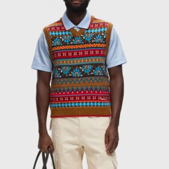 BNWT AW24 WALES BONNER x ADIDAS KNIT VEST S & XL - Picture 1 of 14